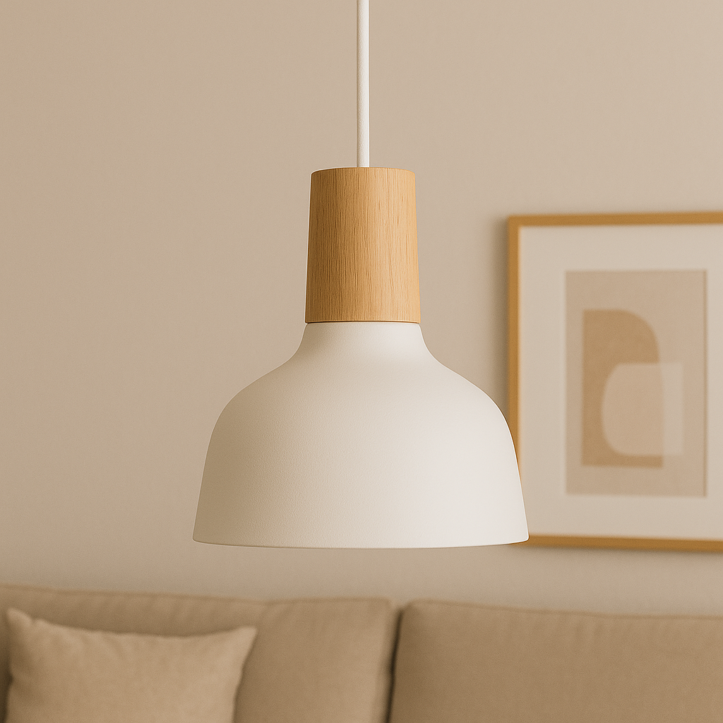 Skandynawska Lampa Wisząca o Nowoczesnym Stylu