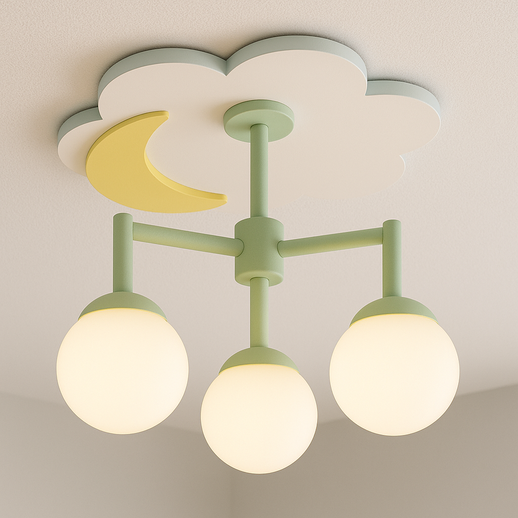 Kolorowa Lampa Sufitowa dla Dzieci